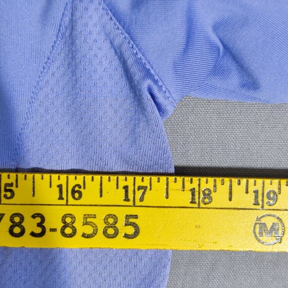 Adidas ClimaCool Active wear polo shirt women's  M light purple short sleeve - Picture 12 of 13